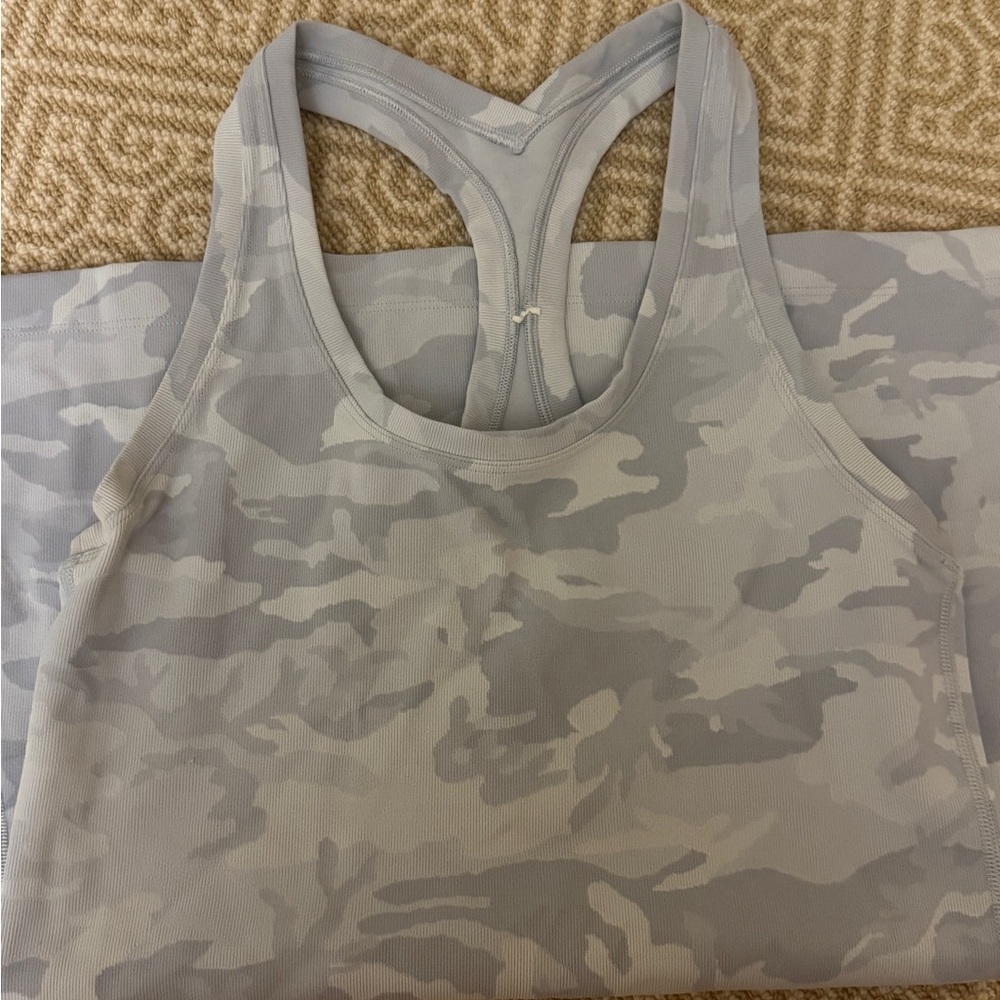 Top+leggings white camo SET